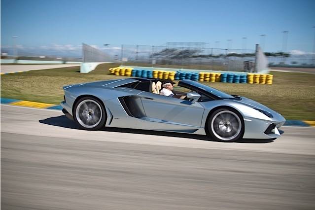 The 2013 Lamborghini Aventador Roadster