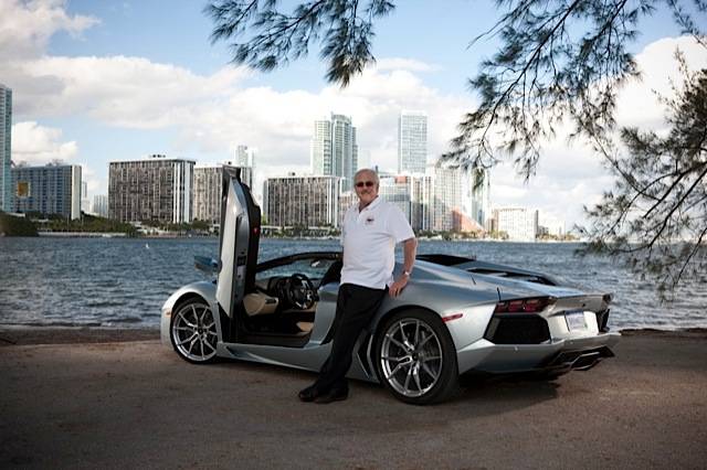 The 2013 Lamborghini Aventador Roadster