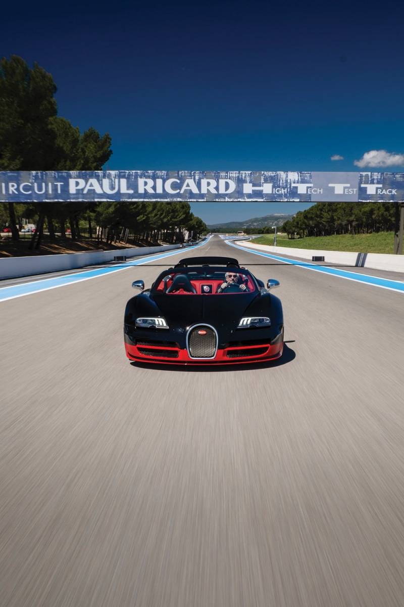 The Bugatti Veyron 16.4 Grand Sport Vitesse