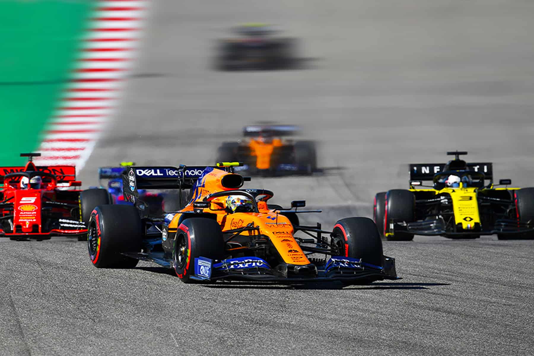 And the race is on at Circuit of the Americas.