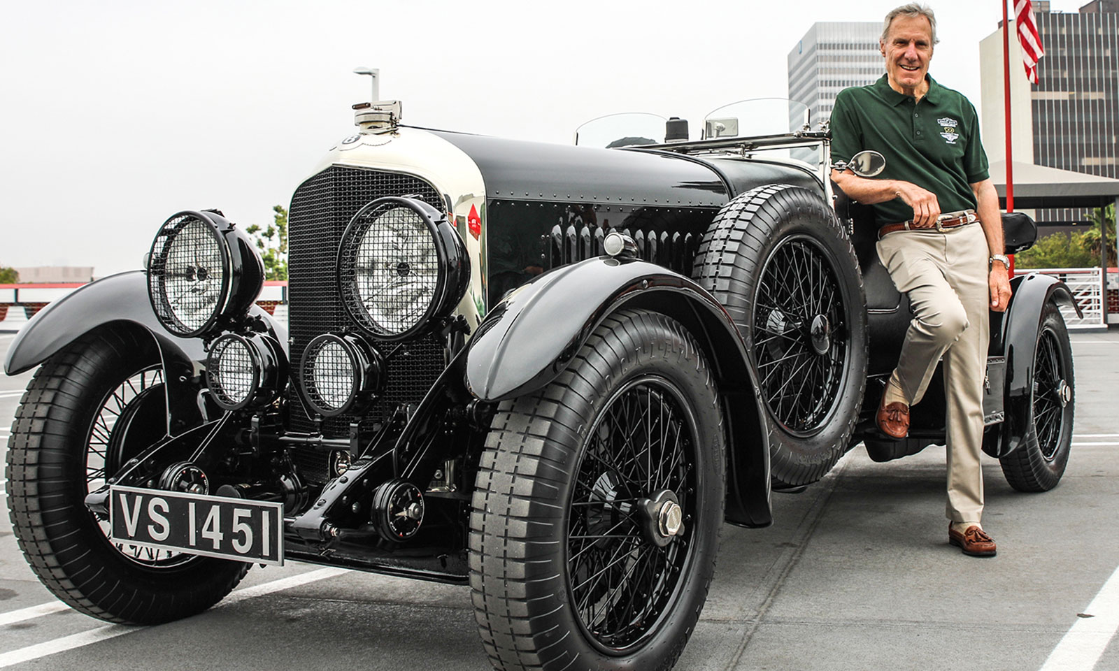 1929 Bentley 4.5 liter Tourer By Vanden Plas