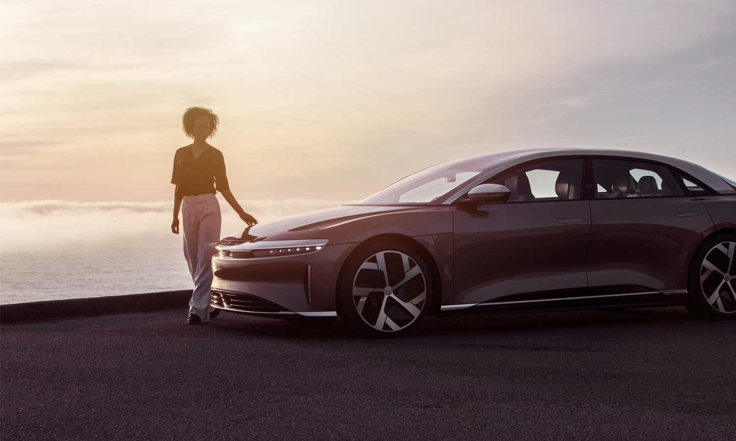 The Lucid Air promises electric luxury with range to spare.