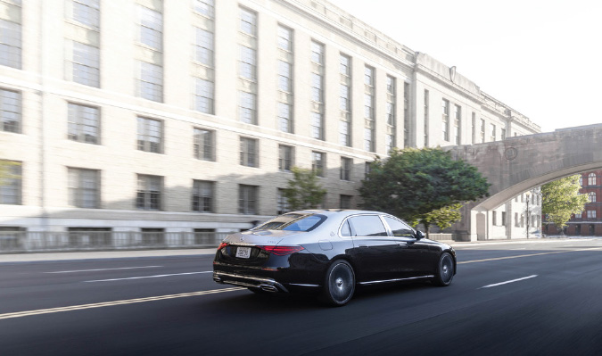 2021 Mercedes-Maybach S580 - rear view