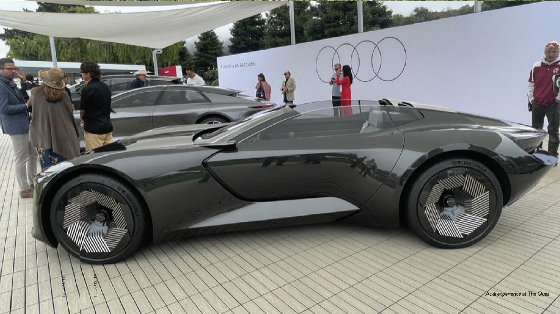 Audi experience at The Quail