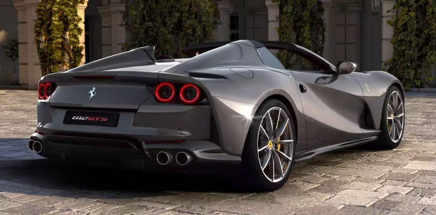 Ferrari 812 GTS rear view