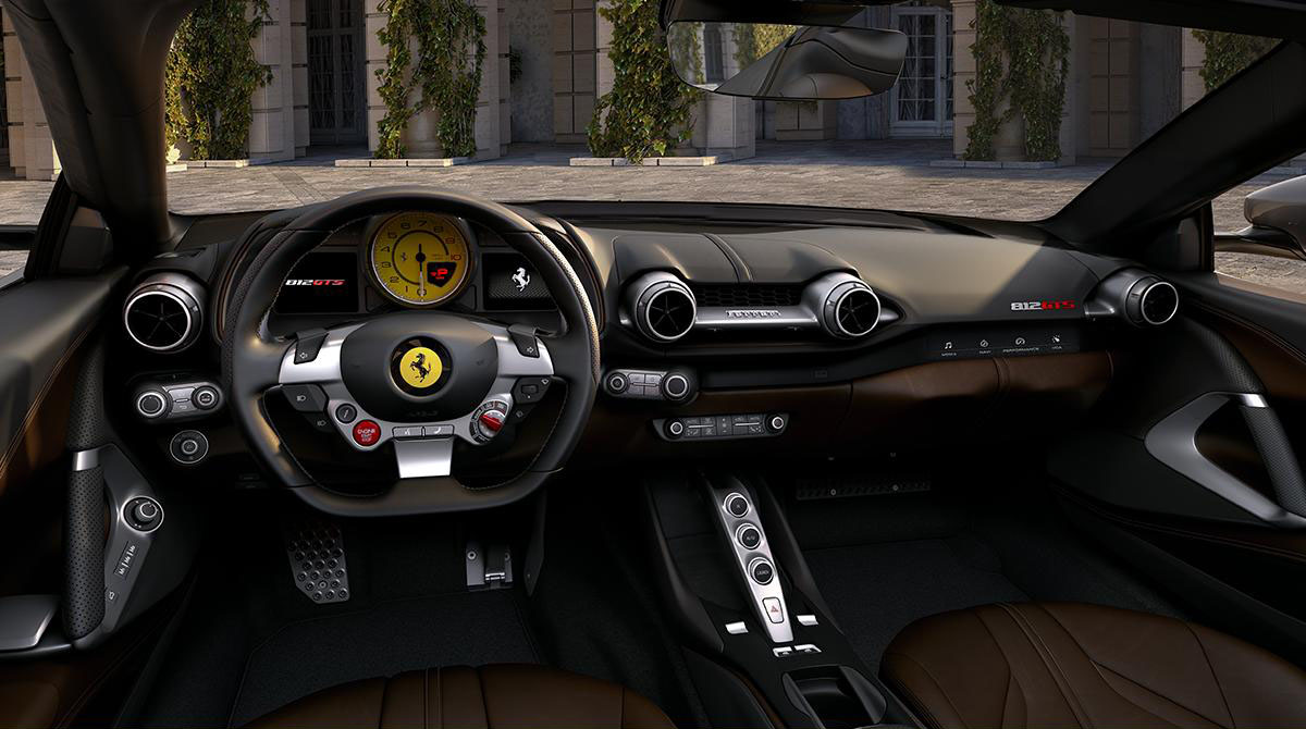 Ferrari 812 GTS Interior