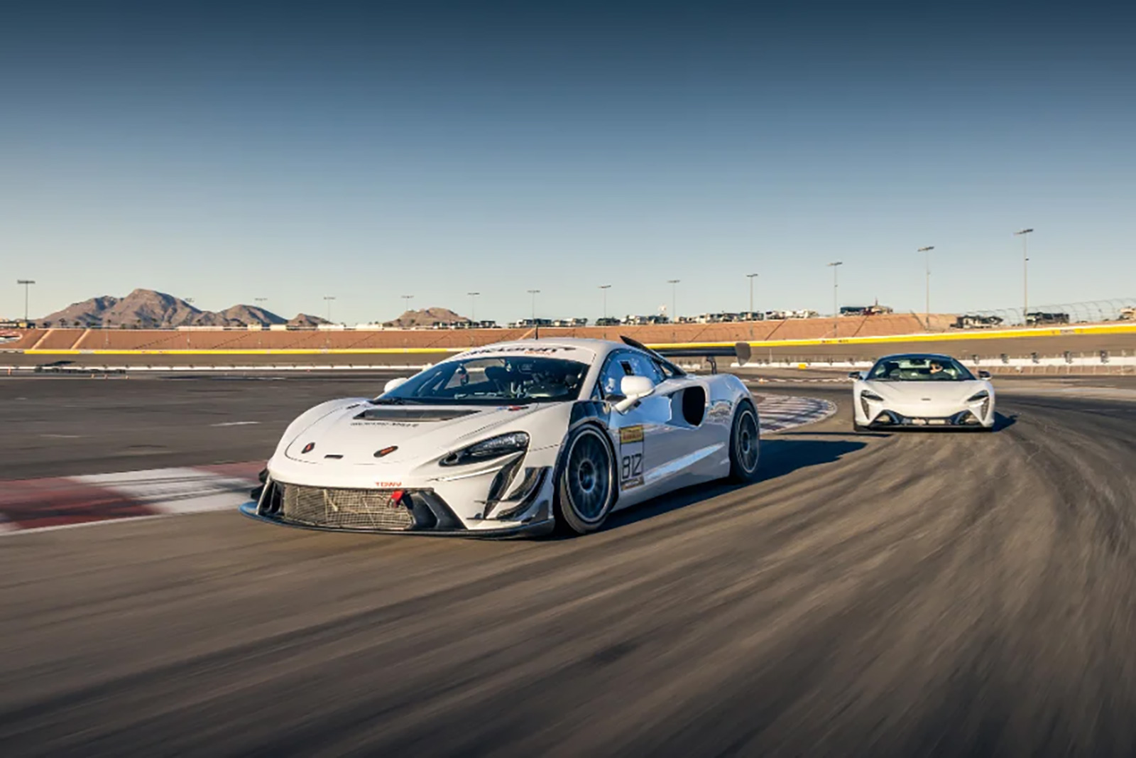Rolls Royce and McLaren