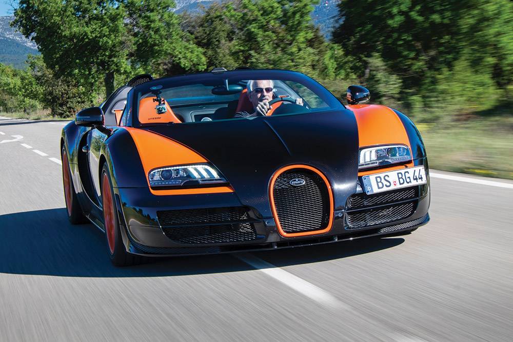 The Bugatti Veyron 16.4 Grand Sport Vitesse