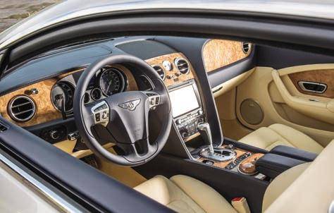 2013 Bentley GT Interior