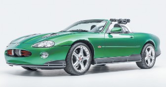 2002 Jaguar XKR driven by the villain in "Die Another Day"