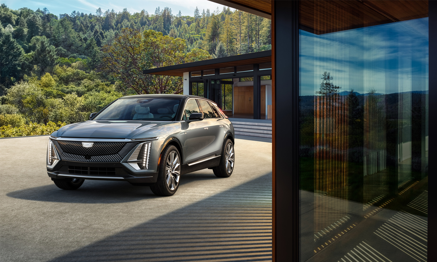 Cruise in silent, electric, technology-assisted, Cadillac luxury.