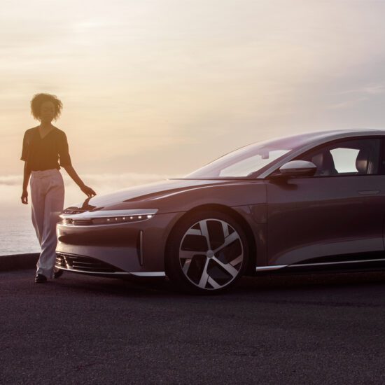 The Lucid Air promises electric luxury with range to spare.