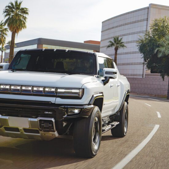 The Hummer EV is a technological powerhouse (over 1,000 horsepower with goodies galore).