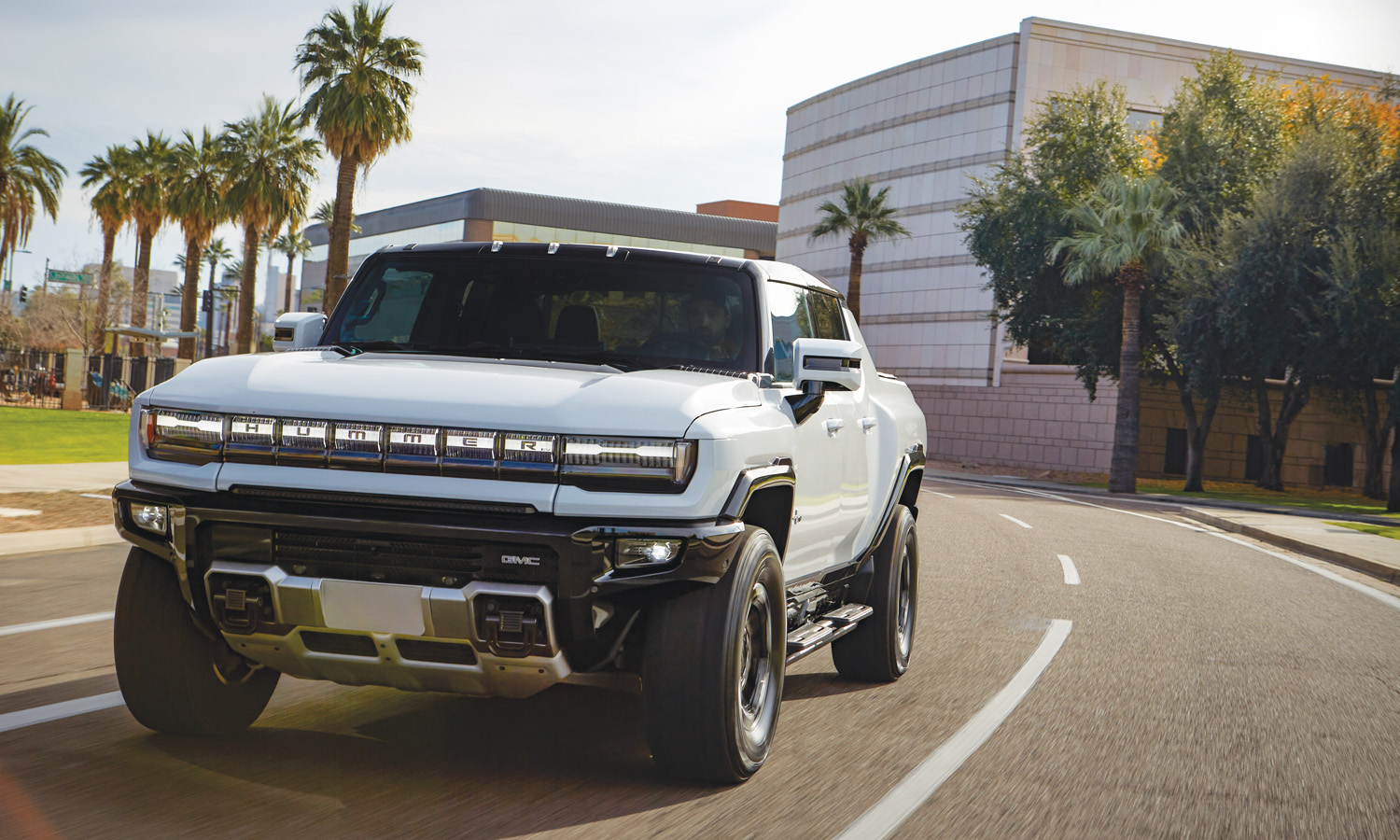 The Hummer EV is a technological powerhouse (over 1,000 horsepower with goodies galore).